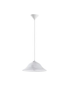 Eglo Lighting - Albany - 90978 - White Glass Ceiling Pendant Light