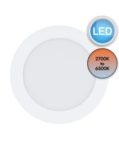 Eglo Lighting - Fueva-Z - 900102 - LED White IP44 Bathroom Recessed Ceiling Downlight