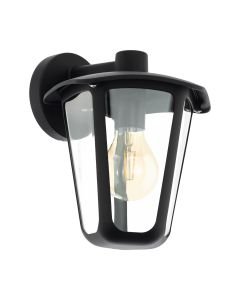 Eglo Lighting - Monreale - 98121 - Black Clear IP44 Outdoor Wall Light