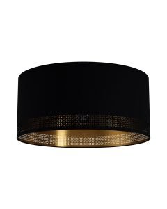 Eglo Lighting - Esteperra - 99272 - Black Flush Ceiling Light