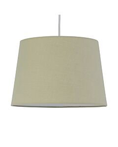 Sage Green Cotton 28cm Tapered Cylinder Pendant or Lamp Shade