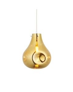Velasquez - Chrome Gold Glass Ceiling Pendant Light