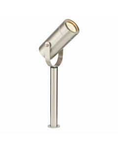 Saxby Lighting - Palin - 13914 - Stainless Steel Clear Glass IP44 Short Outdoor Spike Light