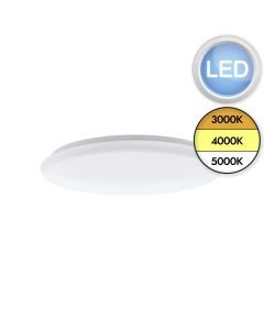 Eglo Lighting - Giron - 97526 - LED White Flush Ceiling Light