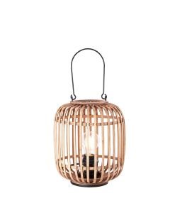 Endon Lighting - Mathias - 101773 - Natural Bamboo Black Table Lamp
