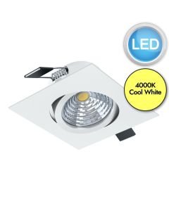 Eglo Lighting - Saliceto - 98306 - LED White Recessed Ceiling Downlight