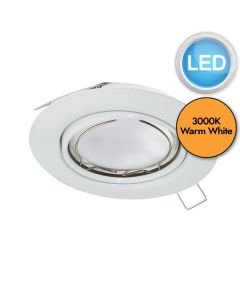 Eglo Lighting - Peneto - 94239 - LED White Recessed Ceiling Downlight