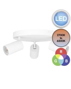Eglo Lighting - Telimbela-Z - 900338 - LED White 3 Light Ceiling Spotlight
