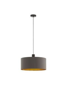 Eglo Lighting - Concessa 1 - 97683 - Dark Bronze Cappuccino Ceiling Pendant Light