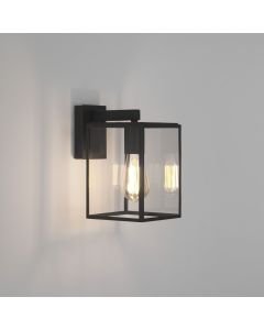 Astro Lighting - Box Lantern 270 1354003 - Textured Black Wall Light