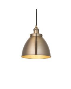Endon Lighting - Franklin - 98745 - Antique Brass Ceiling Pendant Light