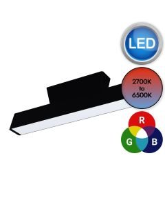 Eglo Lighting - Simolaris-Z - 99601 - LED Black White Flush Ceiling Light