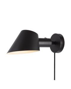 Nordlux - Stay - 2220381003 - Black Plug In Reading Wall Light