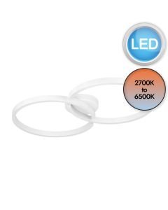 Eglo Lighting - Amandolo - 900954 - LED White Flush Ceiling Light