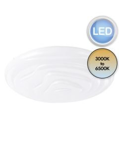 Eglo Lighting - Battistona - 900605 - LED White 4 Light Flush Ceiling Light