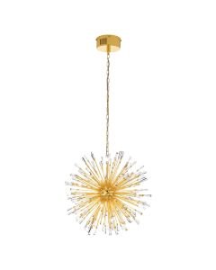 Eglo Lighting - Vivaldo - 39255 - Gold Clear Glass 21 Light Ceiling Pendant Light