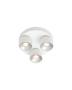 Nordlux - Pitcher 3-round - 2310420101 - White 3 Light Ceiling Spotlight