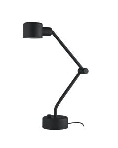 Tait - Textured Black Table Lamp
