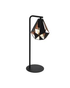 Eglo Lighting - Carlton 4 - 43058 - Black Antique Copper Table Lamp