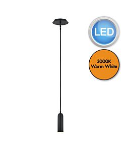 Hinkley Lighting - Dax - HK-DAX-MP-BK - LED Black Ceiling Pendant Light