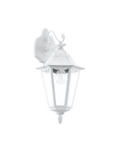 Eglo Lighting - Navedo - 93445 - White Clear Glass IP44 Outdoor Wall Light