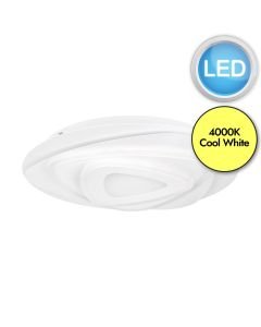 Eglo Lighting - Palagiano - 900864 - LED White Flush Ceiling Light