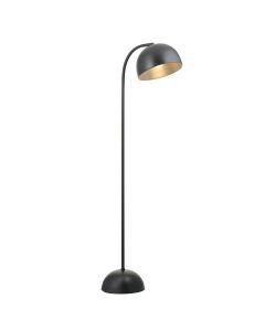 Endon Lighting - Quay - 96599 - Black Floor Reading Lamp