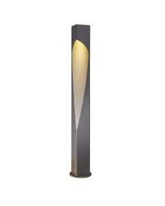 Nordlux - Concordia - 49018050 - Brushed Aluminium Clear Glass IP44 Outdoor Post Light