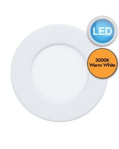 Eglo Lighting - Fueva 5 - 99202 - LED White IP44 Bathroom Recessed Ceiling Downlight