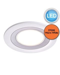Nordlux - Clyde 8 - 47500101 - LED White Recessed Ceiling Downlight