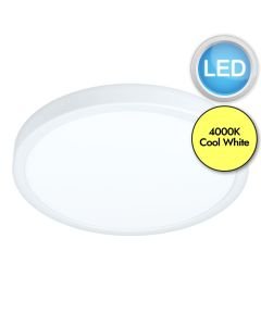 Eglo Lighting - Fueva 5 - 30891 - LED White IP44 Bathroom Ceiling Flush Light