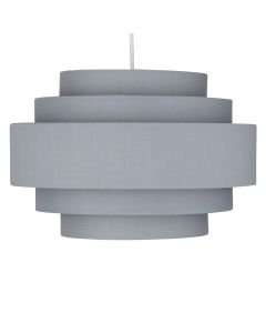 Dark Grey 5 Tier Ceiling Light Shade