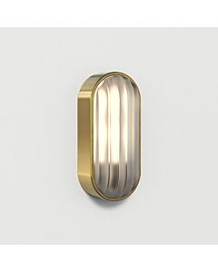 Astro Lighting - Montreal - 1032019 - Brushed Brass Clear Glass IP44 Outdoor Bulkhead Light