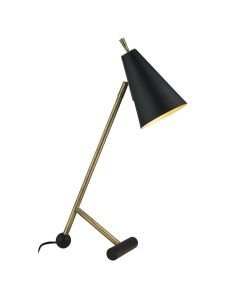 Artemis - Matt Antique Brass Task Table Lamp
