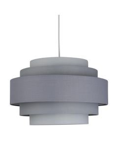 Grey Ombre 5 Tier Ceiling Light Shade