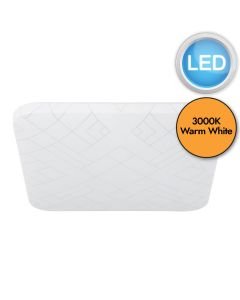Eglo Lighting - Rende - 900613 - LED White Flush Ceiling Light