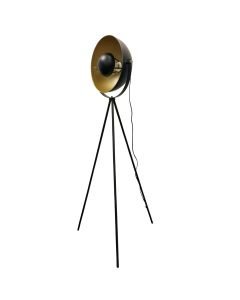 Industrial Style Black Tripod Floor Lamp