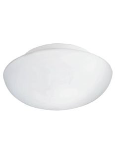 Eglo Lighting - Ella - 83404 - White Glass 2 Light Flush Ceiling Light