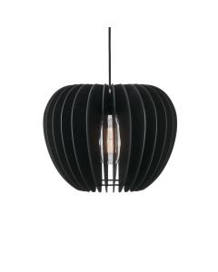 Nordlux - Tribeca 38 - 46433003 - Black Wood Ceiling Pendant Light