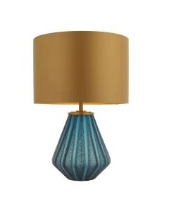 Adamson - Tinted Turquoise Glass Table Lamp