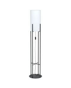 Eglo Lighting - Glastonbury - 43141 - Black White Floor Lamp