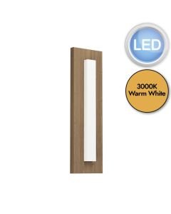 Eglo Lighting - Bitetto - 900679 - LED Brown White IP44 Outdoor Wall Washer Light