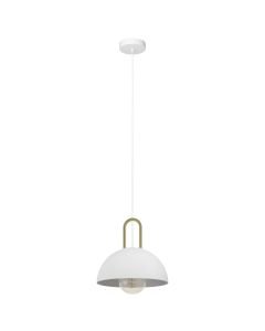 Eglo Lighting - Calmanera - 99695 - White Brass Ceiling Pendant Light