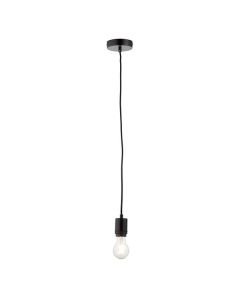 Endon Lighting - Studio - 80637 - Black Ceiling Pendant Light