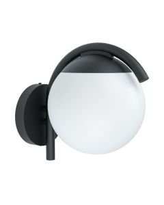Eglo Lighting - Prata Vecchia - 98731 - Black White IP44 Outdoor Wall Light