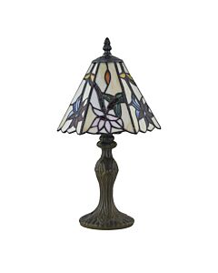 Chichester - Tiffany Coloured Glass 36cm Table Lamp
