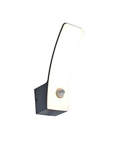 Lutec - Kilo - 5203902335 - LED Dark Grey Opal IP44 Outdoor Wall Washer Light