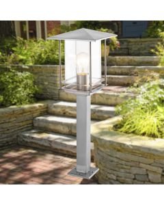 Ripley - Stainless Steel IP44 Outdoor 50cm Post Light