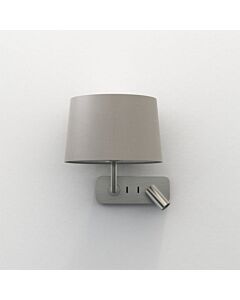 Astro Lighting - Side by Side - 1406003 & 5035005 - Nickel Putty Reading Wall Light