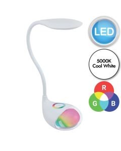 Eglo Lighting - Cabado 1 - 97078 - LED White Touch Task Table Lamp